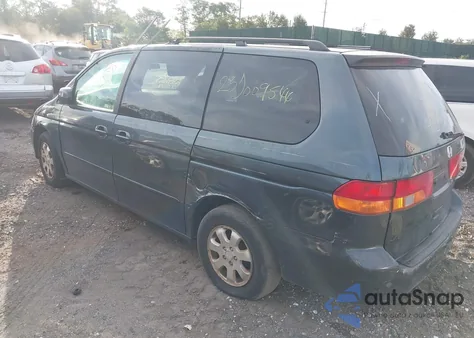 2004 Honda Odyssey Ex from USA, damaged, VIN 5FNRL188X4B117400